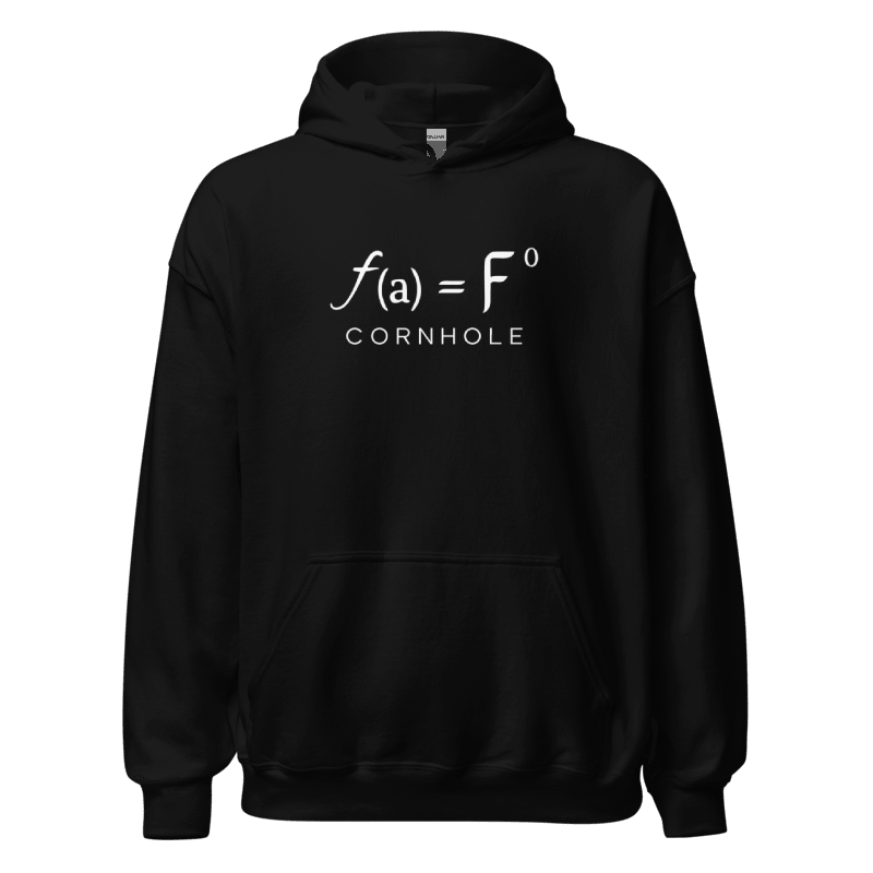 Black Math FAAFO hoodie