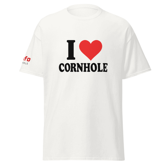 I love cornhole shirt